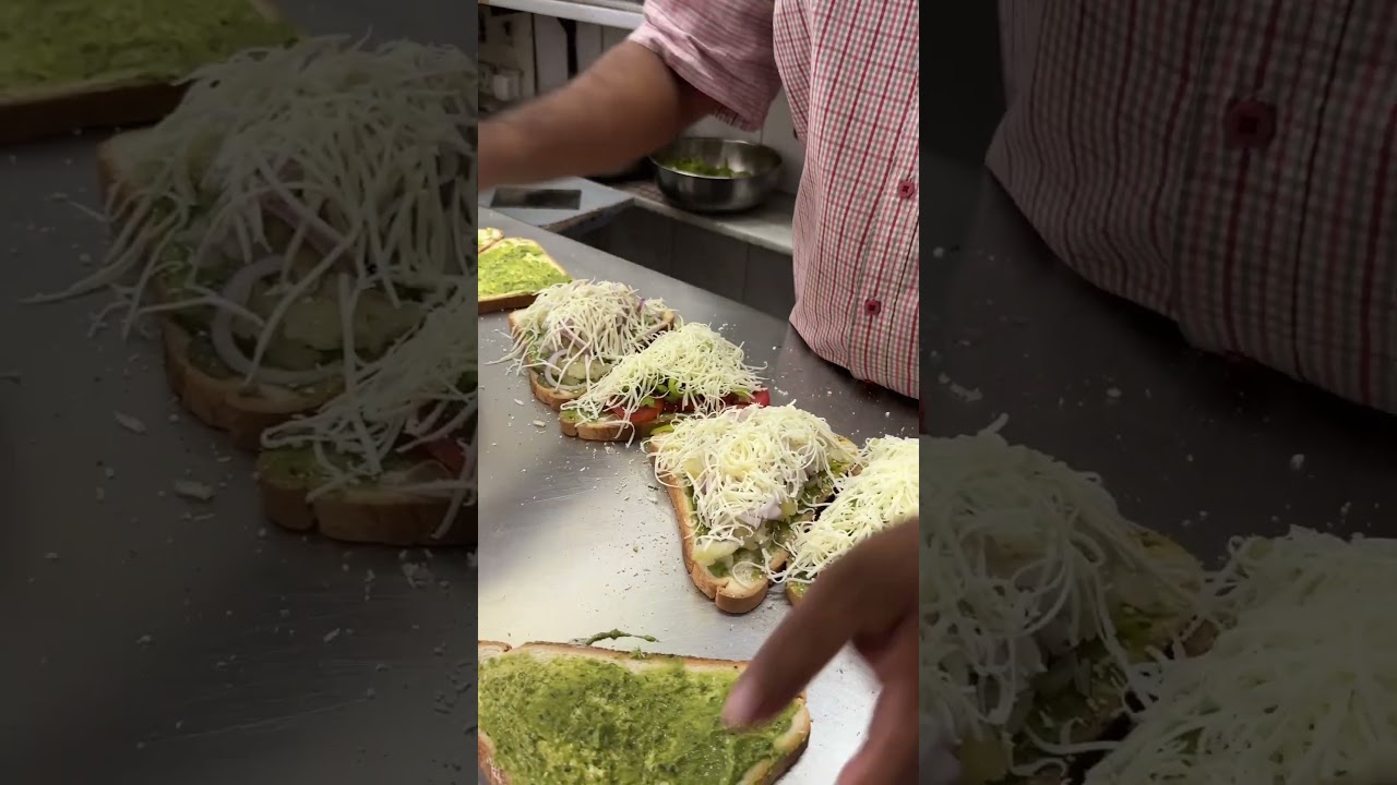 Sandwiches at Right Place near Breach Candy in Mumbai, India