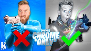 Chrome *ONLY* Challenge in FORTNITE! K-CITY GAMING screenshot 1