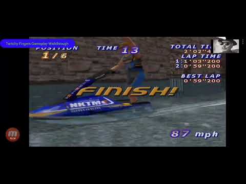 Sega Dreamcast Classics Surf Rocket Racers .2022 TwitchyFingers Gameplay
