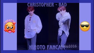 231212 Christopher - 'Bad' NXD Cover Hiroto Fancam (LaLaport Tachikawa Tachihi mall in Japan)