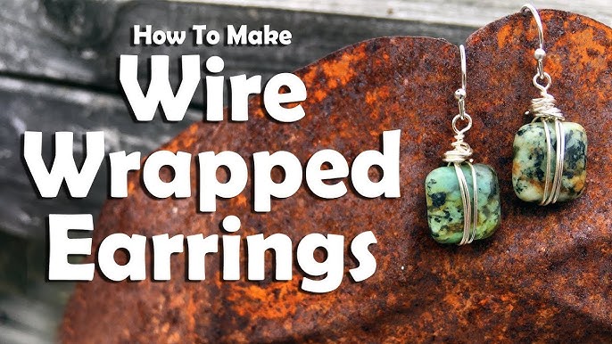 Introduction to Wirework – Easy DIY Wire Earrings – Golden Age