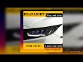 Head Lamps For Honda Civic G10 20162021 All LED Headlights LED Daytime Running Light Low BeamHigh B