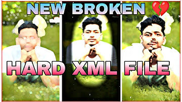 Lo Safar broken 💔 XML file by alight motions 💥 || hard XML file || #rahuleditz2m