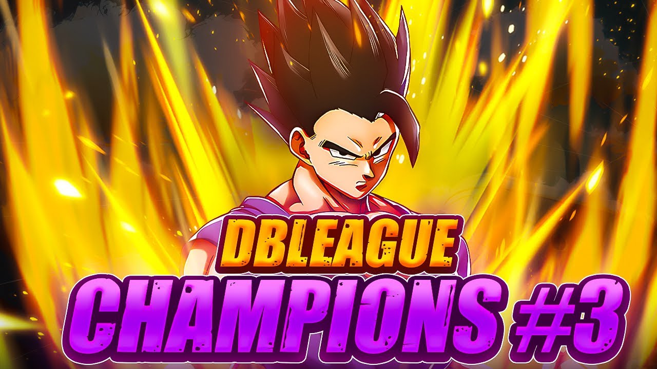 REDIFFUSION DU PLUS GRAND TOURNOI FRANÇAIS: DBLEAGUE CHAMPIONS 3ÈME ÉDITION ! 🏆DRAGON BALL LEGENDS