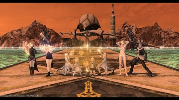 [FFXIV] DSR Speed Kill Rank 1@17:07.7 DNC POV [Casual Player]