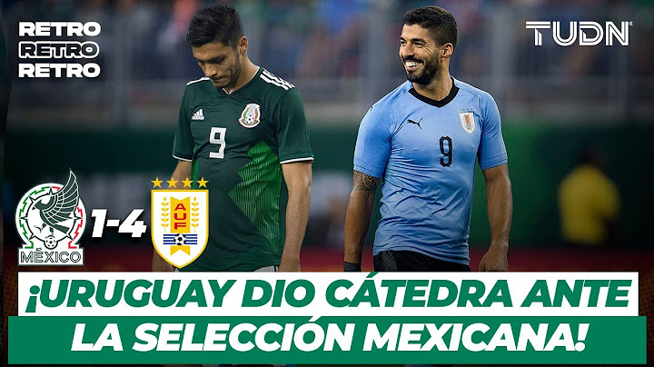 PREVIEW: Uruguay thrashed Mexico! Last time they met | 2018 Friendly | TUDN