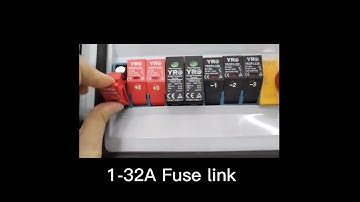 YRO PV COMBINER BOX HA 3IN 1OUT 1000V