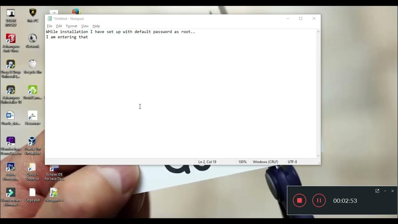 Unlock user in SQL Plus | SQL 17 | ORACLE 10 g - YouTube