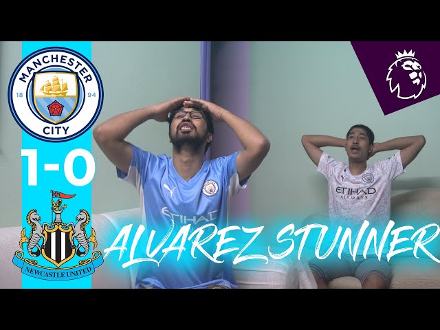 Manchester City 1-0 Newcastle United – Julian Alvarez strikes to