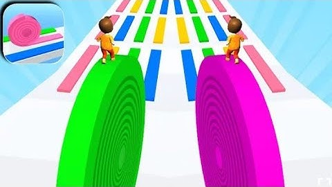 Layers Roll Gameplay All Levels iOS,Android Mobile Game Walkthrough New Update Pro Mix Level OLRAYZ