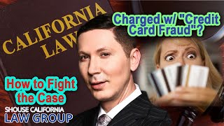 Charged w/ "Credit Card Fraud"? How to fight the case