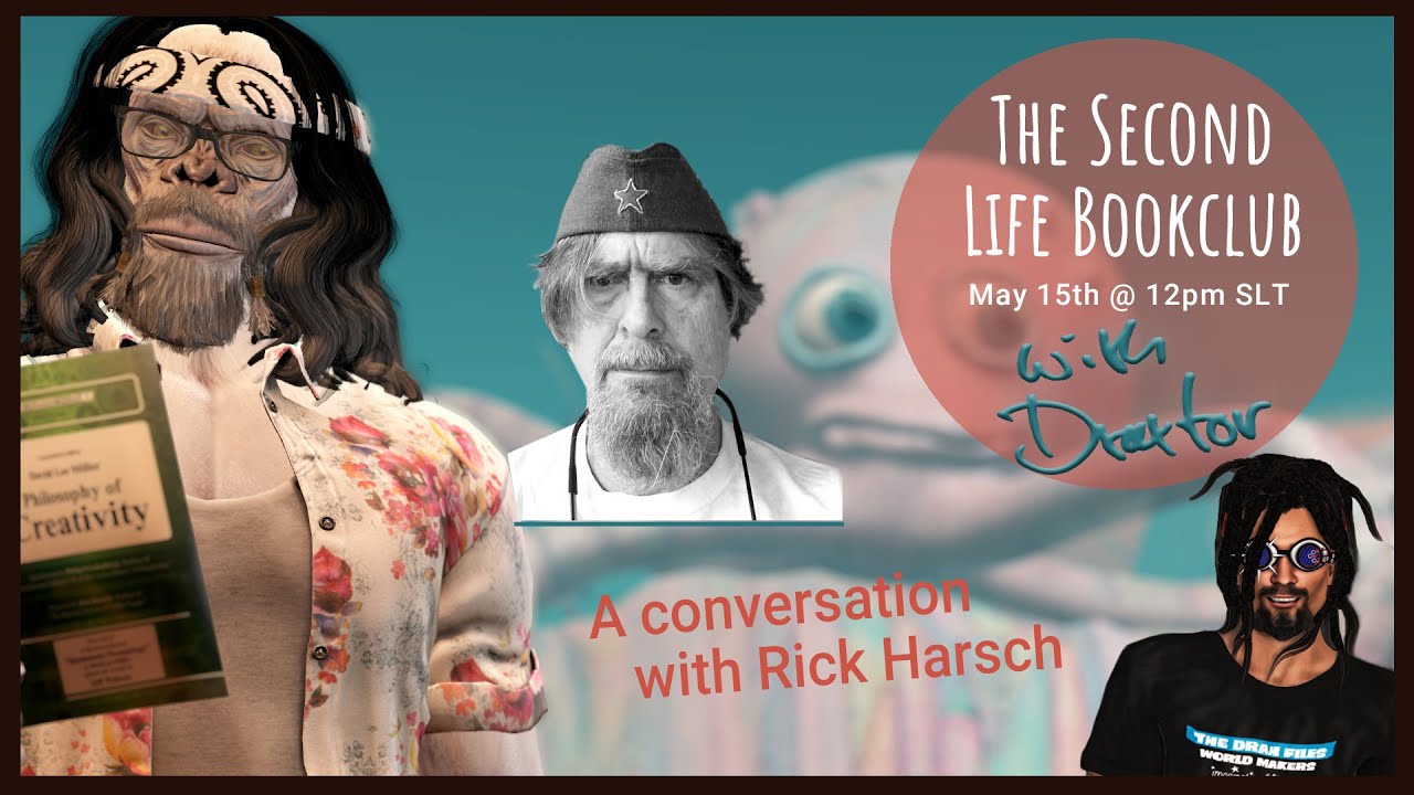 The Second Life Book Club with Draxtor - Rick Harsch