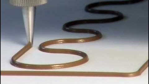 CNC Dispensing - Rotating Nozzle