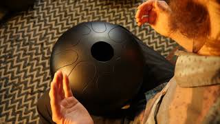 Steel Tongue Drum Lesson | Establishing Core Rhythms & Grooves for Free Flowing Improv #handpan