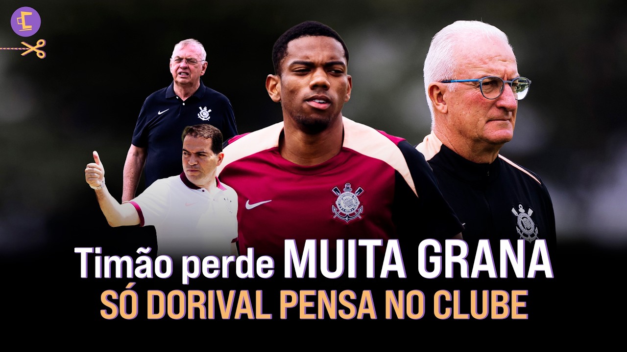 Corinthians cede e perde 5 milhões de euros l Paz apequena Timão em coletiva l Dorival desabafa