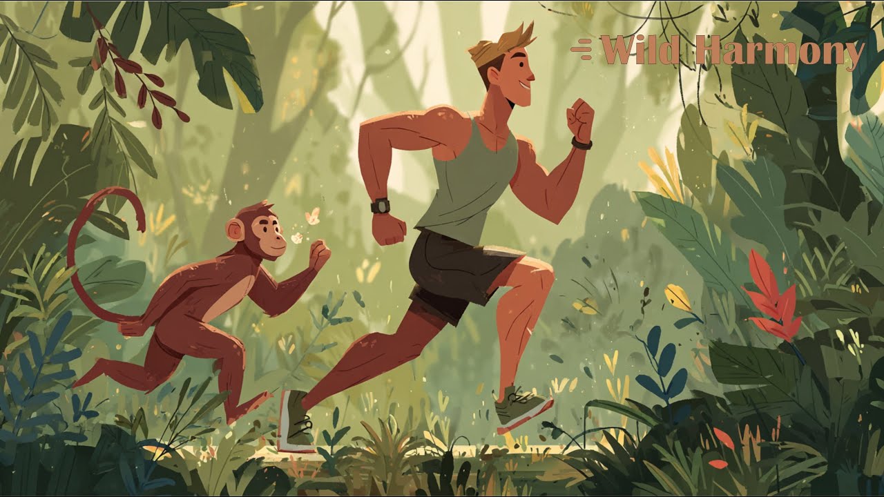 [chill pop] Wild Harmony 🌿 Jungle Running Music for Flow, Joy & Nature-Inspired Morning Energy