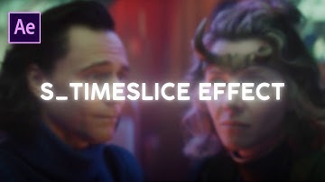 S_timeslice Tutorial || After Effects || Reextras 2021
