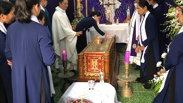 Nghi Thức Khâm Liệm Và Phát Tang Cha Cố Giuse Phạm Thành Linh Mục Giáo Phận Bùi Chu