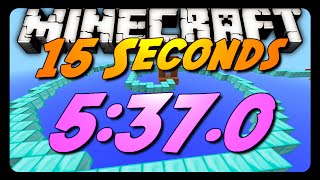 Minecraft Parkour Speedrun | 