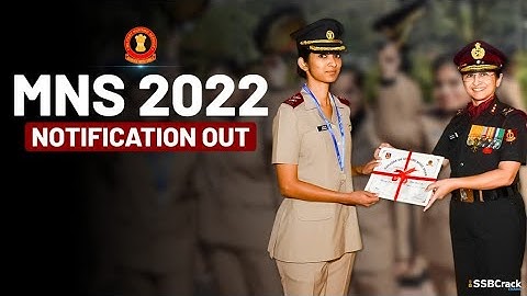 MNS 2022 Notification and Exam Date - Military Nursing Service
