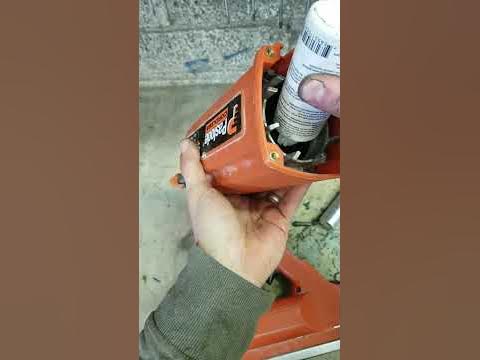 Problem solving a paslode nail gun that won't fire. - YouTube