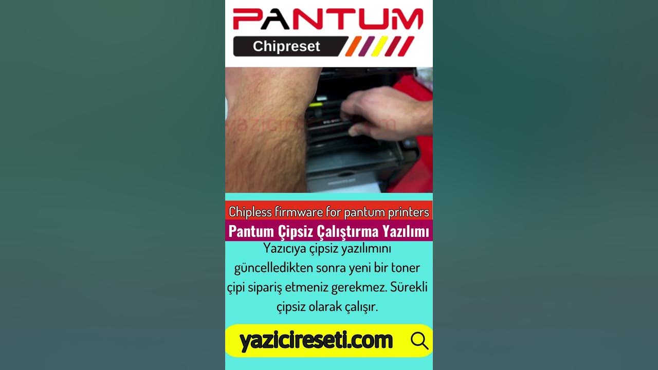 Unbelievable get a chipless firmware update for all pantum printers