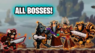 Apple Knight: All Bosses + Ending Scene 