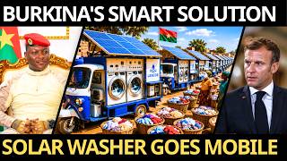 Inside Burkina Faso’s MOBILE SOLAR Washer — This Could Change Laundry in Africa