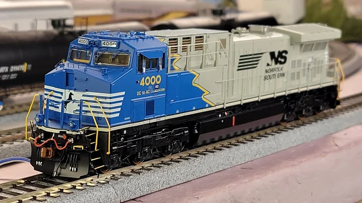 Train Review: Scale Trains Rivet Counter NS AC44C6M. #train #railway #modelrailroad #review