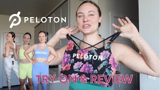 PELOTON APPAREL TRY ON & REVIEW | Cadent Leggings & Shorts, Spiritual Gangster & More (Size M)