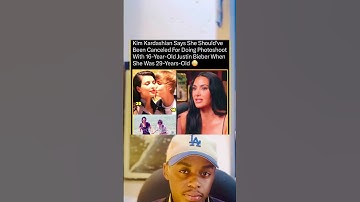 Kim Kardashian’s Confession: Should’ve Been Canceled for Justin Bieber Photoshoot!  #kimkardashian