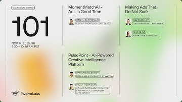 MomentMatch AI, PulsePoint, and Story Insights | Multimodal Weekly 101