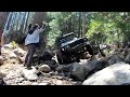 Taking on hell hole 4x4 trail in spring