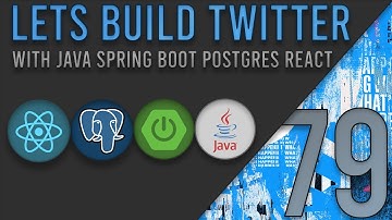 Lets Build Twitter From the Ground Up: Episode 79 || Java, Spring Boot, PostgreSQL and React