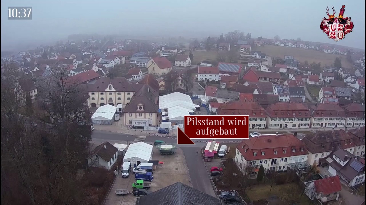 Zeitraffer Fasnetsumzug Oberdischingen 2017