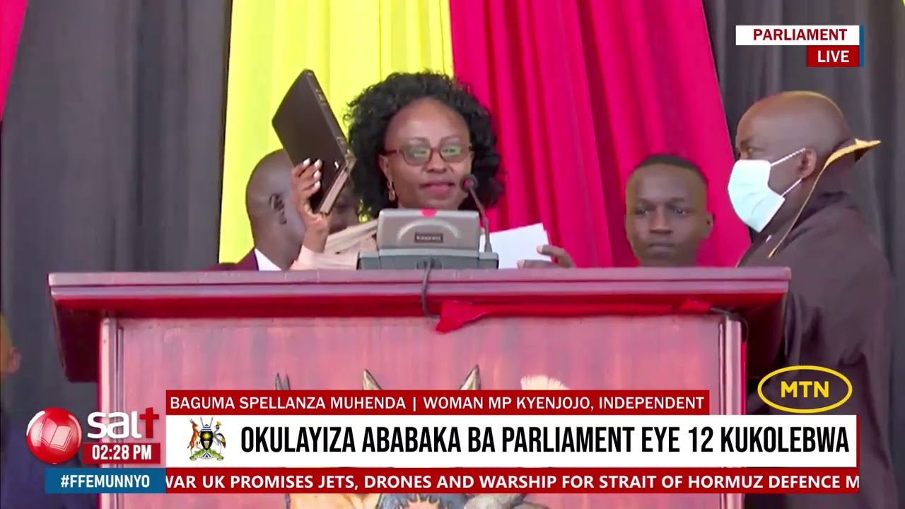 Hon. Baguma Spellanza Muhenda is officially sworn in Stepping up with dedication and passion