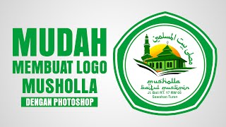 Cara Membuat Logo Ikatan Remaja Musholla Dengan Photoshop