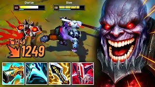 I Built a BROKEN CRIT SION and DELETED Full HP Bars