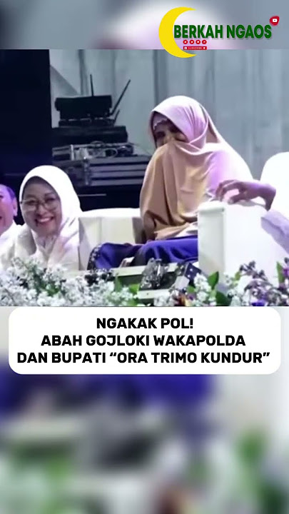 LOL! KH. ANWAR ZAHID IS GOJLOKI, THE REGENT'S MOTHER AND THE DEPUTY CHIEF OF REGIONAL POLICE #aba...