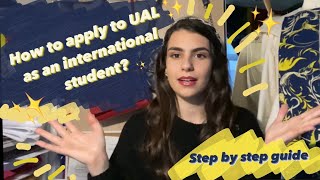 How to apply to study at LCF as an international student - Uk university application