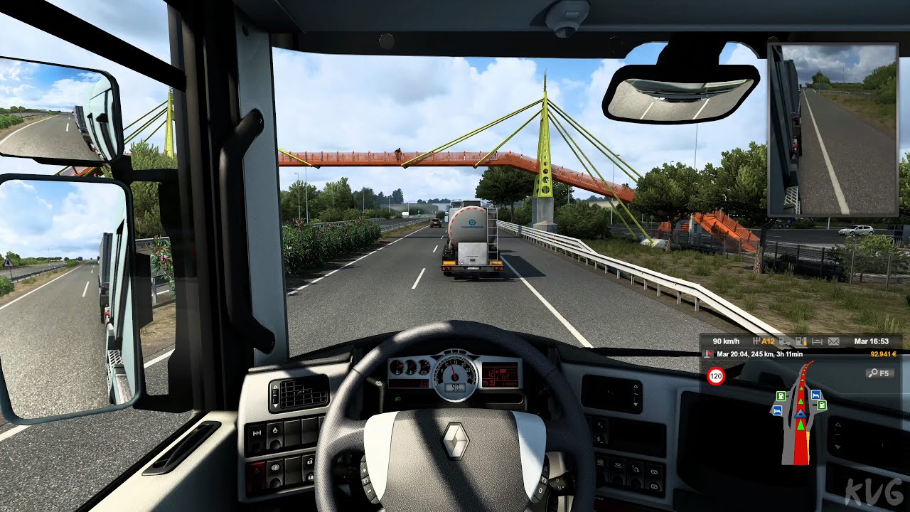Euro Truck Simulator 2 - Valencia to Barcelona - Iberia Gameplay (PC UHD) [4K60FPS]