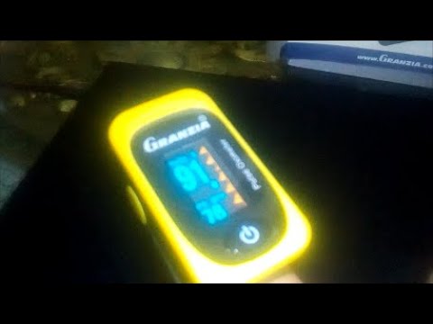    استخدام جهاز قياس النبض ونسبة الأوكسجين وكيفية ضبطة