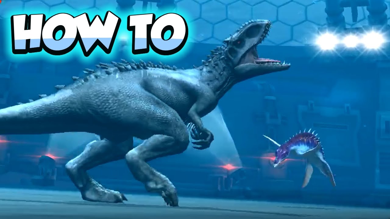 Jurassic world the gameHow to do the underwater glitch YouTube