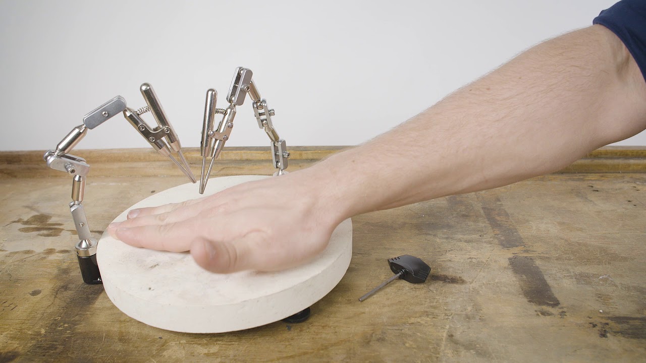 Soldering Turntable with Third Hands