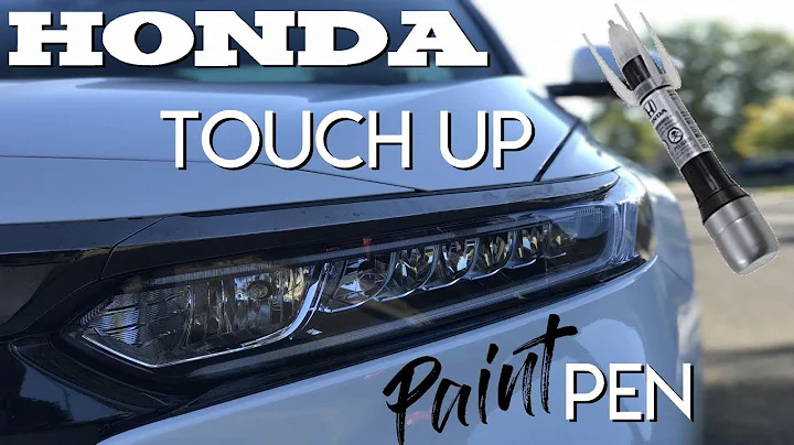 Repariere kleine Kratzer an deinem Honda mit einem VIN-matching-Lackstift!