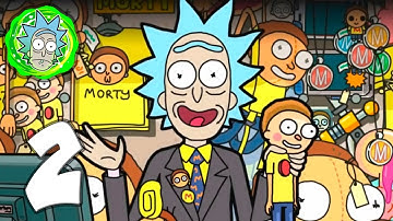 Pocket Mortys - Mobile Gameplay Walkthrough Part 2 (iOS, Android)