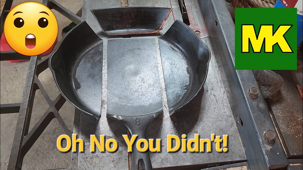 Cast Iron Spatula From an Old Pan YouTube