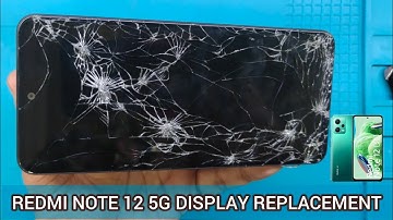 REDMI NOTE 12 5G DISPLAY REPLACEMENT | HOW TO CHANGE REDMI NOTE 12 5G SCREEN #new #redmi #repair