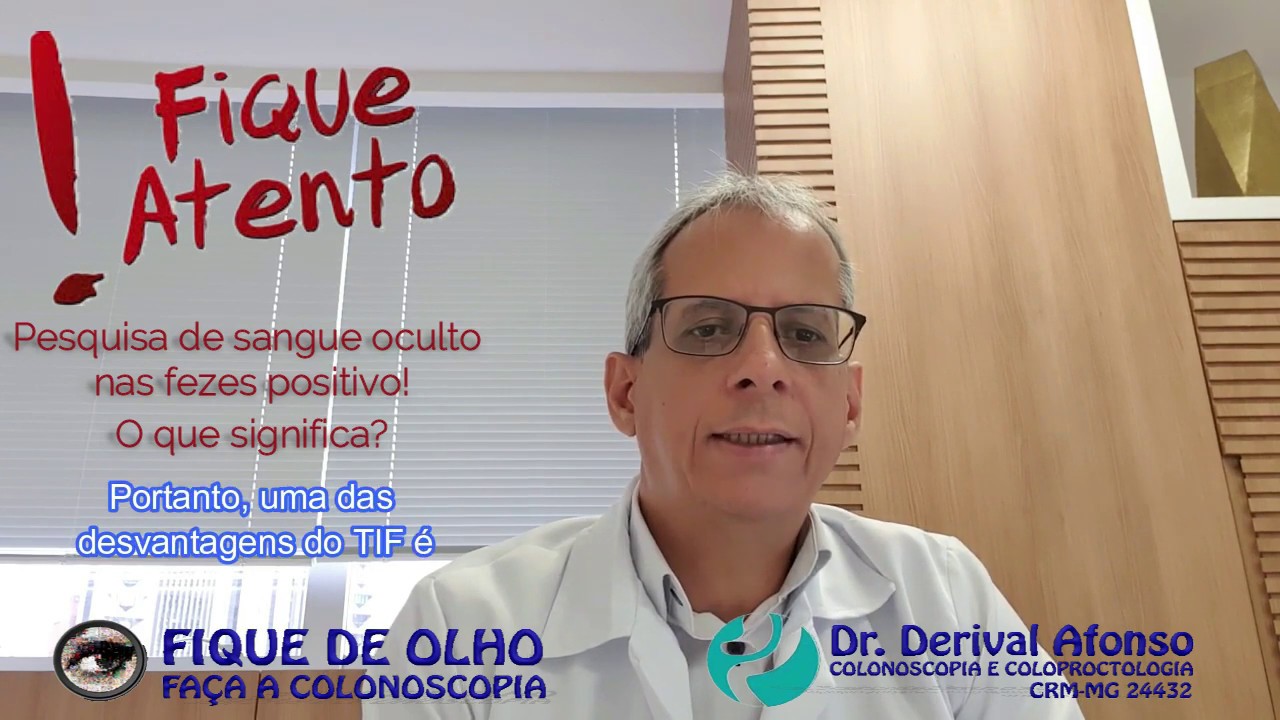 Pesquisa de sangue oculto nas fezes positivo! O que significa? - YouTube