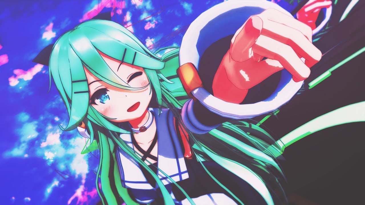 【MMD】 山風ちゃんで Marine Bloomin’ 【艦これMMD】